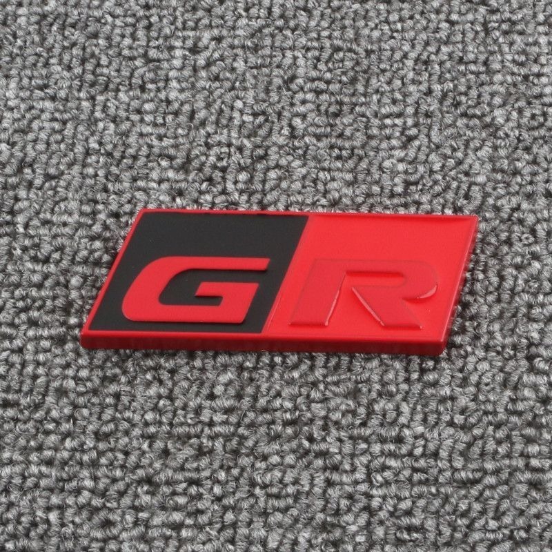 トヨタ改造ステッカー GR GRSPORT GR MN メタルステッカー リアステッカー テールステッカーに適しています。|undefined