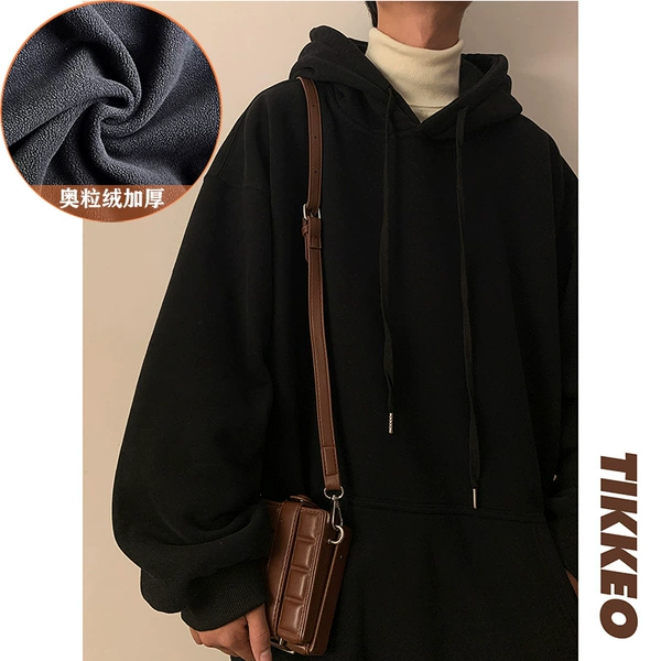 Black, fleece