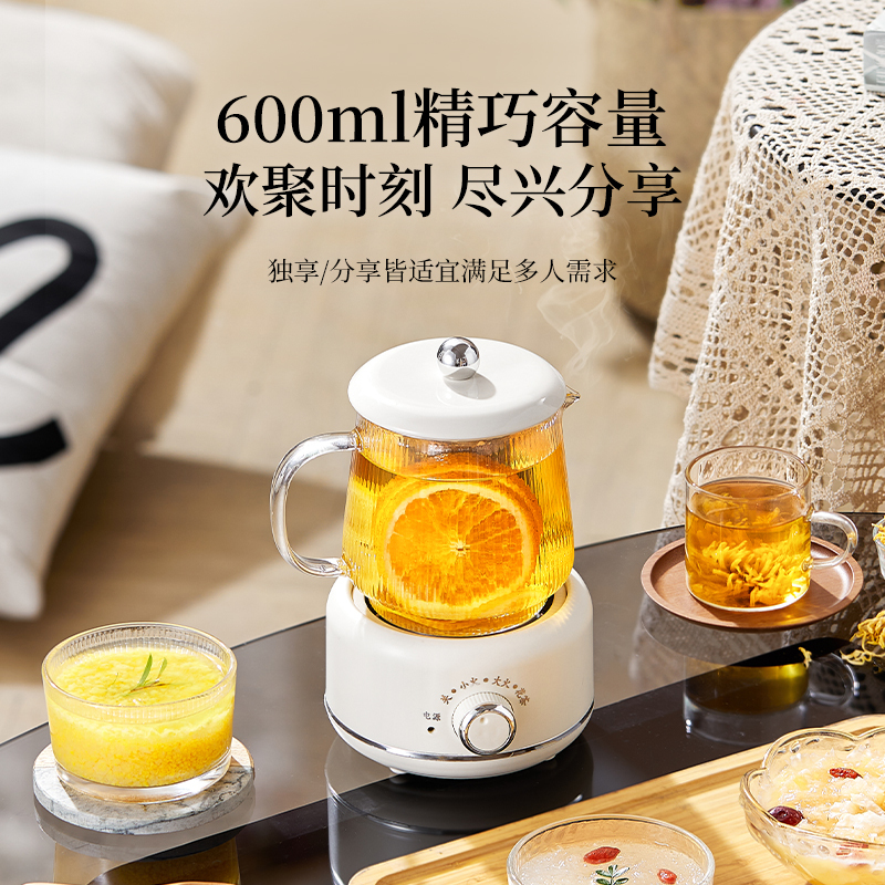 迷你养生壶小型办公室一人多功能烧水花茶壶养生杯电炖杯公司礼品|undefined