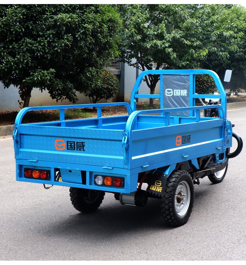 2.0*1.2m Heavy-Duty Electric Tricycle Mobility Scooter 60-72V Export