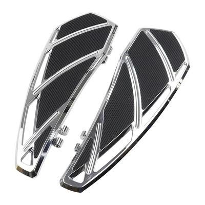 Suitable for Harley Big Motorcycle pedals - electroplating-front-pedal