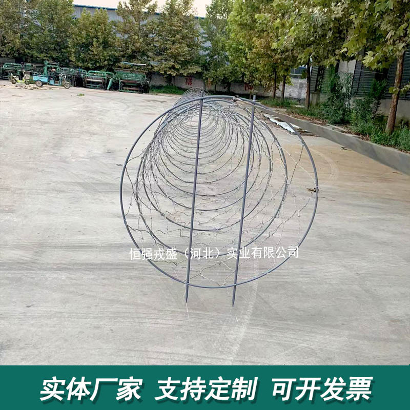 五行舟蛇腹型模拟铁丝网战训练器材包塑隔离网j训模拟蛇腹形网