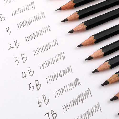Taiwan Lion Cartography Sketch Pencil Student Examination Art Painting Writing Pencil Children's Writing Pencil