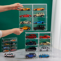 1:32 toy car display stand model storage rack Demeika storage box display cabinet small car display cabinet