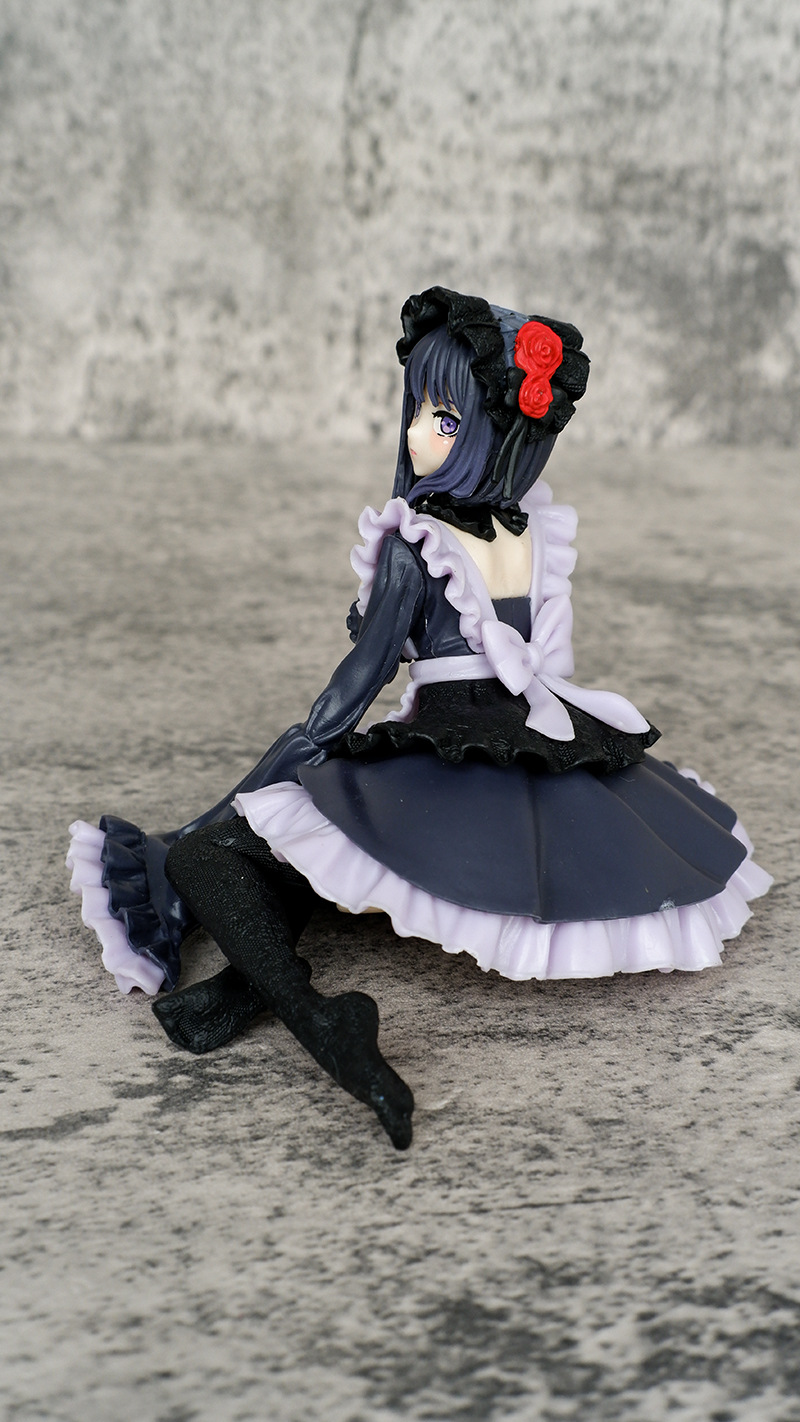 Anime Girl My Dress-Up Darling Kitagawa Marin Cos Black Maid 黒江