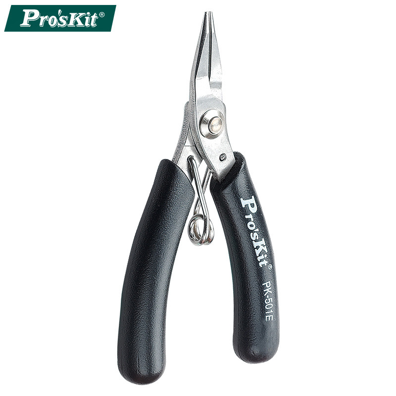 台湾宝工不锈钢掌心无牙尖嘴钳(100mm)1PK-501E迷你钓鱼钳子