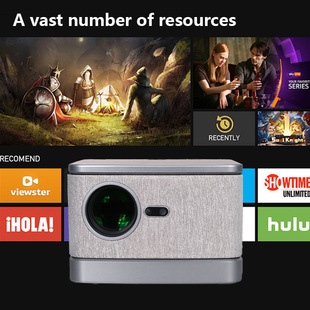 Shusen Hd S6 Projector Ultra-Clear Daytime Home Bedroom Hotel Conference Office Training Projection Large Price Excellent