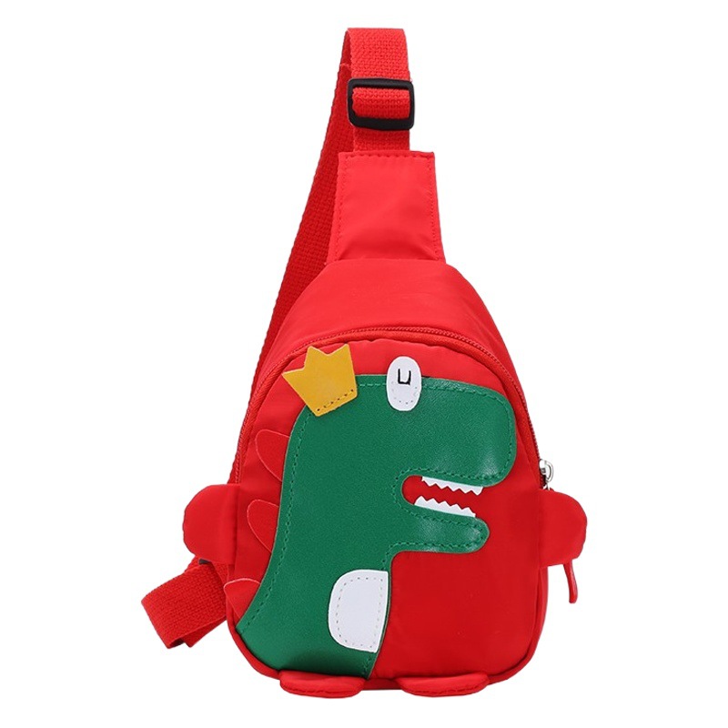 K-Style of Kidsren's Small Waist Bag, Dinosaur Crossbody Bag, Boys and Girls Trendy Bag, Cute Backpack, Fashionable Chest Bag, Baby Bag