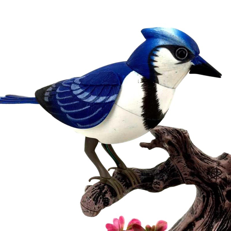 Pájaros de Juguete con Control de Voz Modelo 513 de Plástico Interactivo