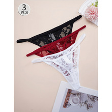 C 75665 Lace Antibacterial Low Waist Briefs ��˿����͸���ڿ�