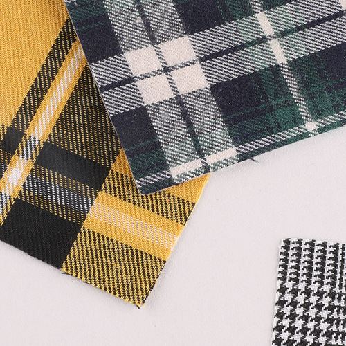 Grid fabric elbow patch for shirts and jackets, elbow patch for clothing accessories, knee patch, fabric label, can be cut freely, ironed fabric patch