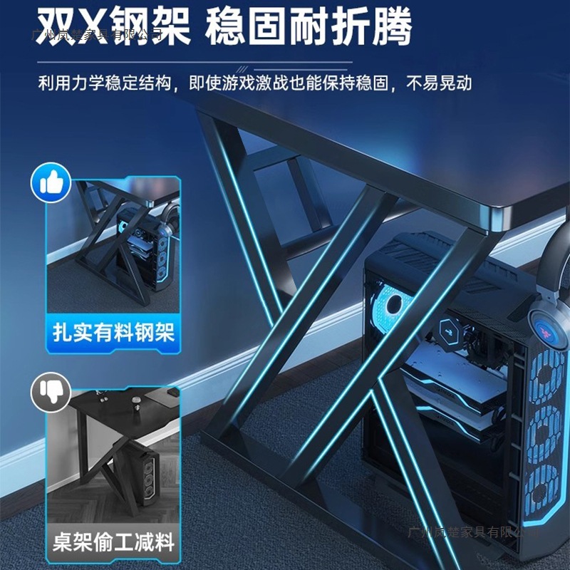 Escritorio de computadora Escritorio Juego de mesa y silla de juegos para el hogar Escritorio simple Escritorio de juego Escritorio de escritura en la sala de estudio
