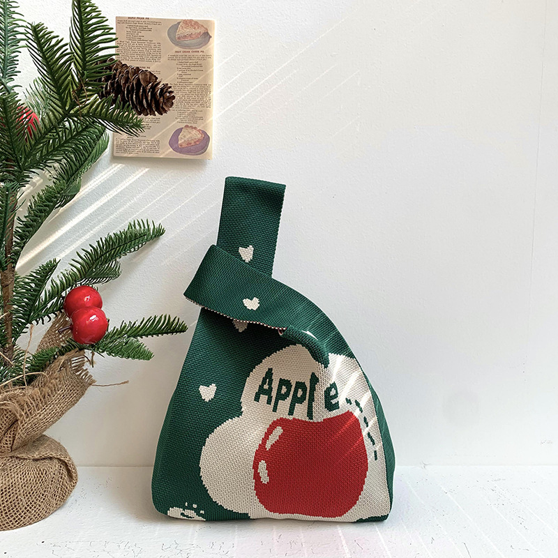 Bolso de Navidad Teléfono móvil mensajero mujer 2025 nuevo estilo bolso de regalo de Apple bolso de punto bolso de teléfono móvil al por mayor