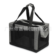 宠物手提包便携外出猫包钢线架子可折叠拆卸大容量斜挎包轻便狗窝
