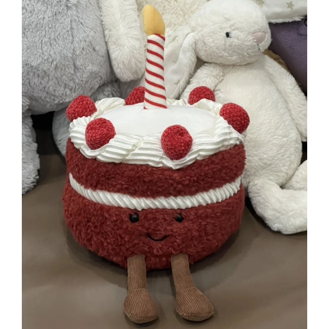 【新商品前売り】イギリスジェリーcat趣味赤ベルベットケーキシェリーケーキ人形プレゼント代発原|undefined