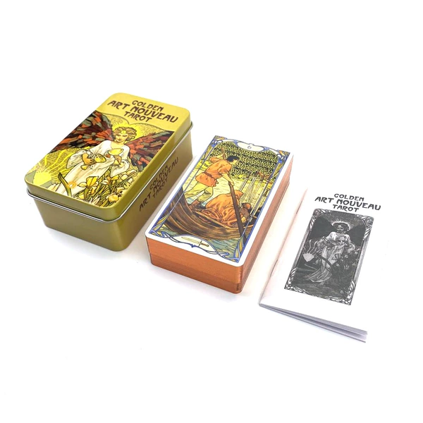 Golden Art Nouveau Tarot Gold New Art Tarot