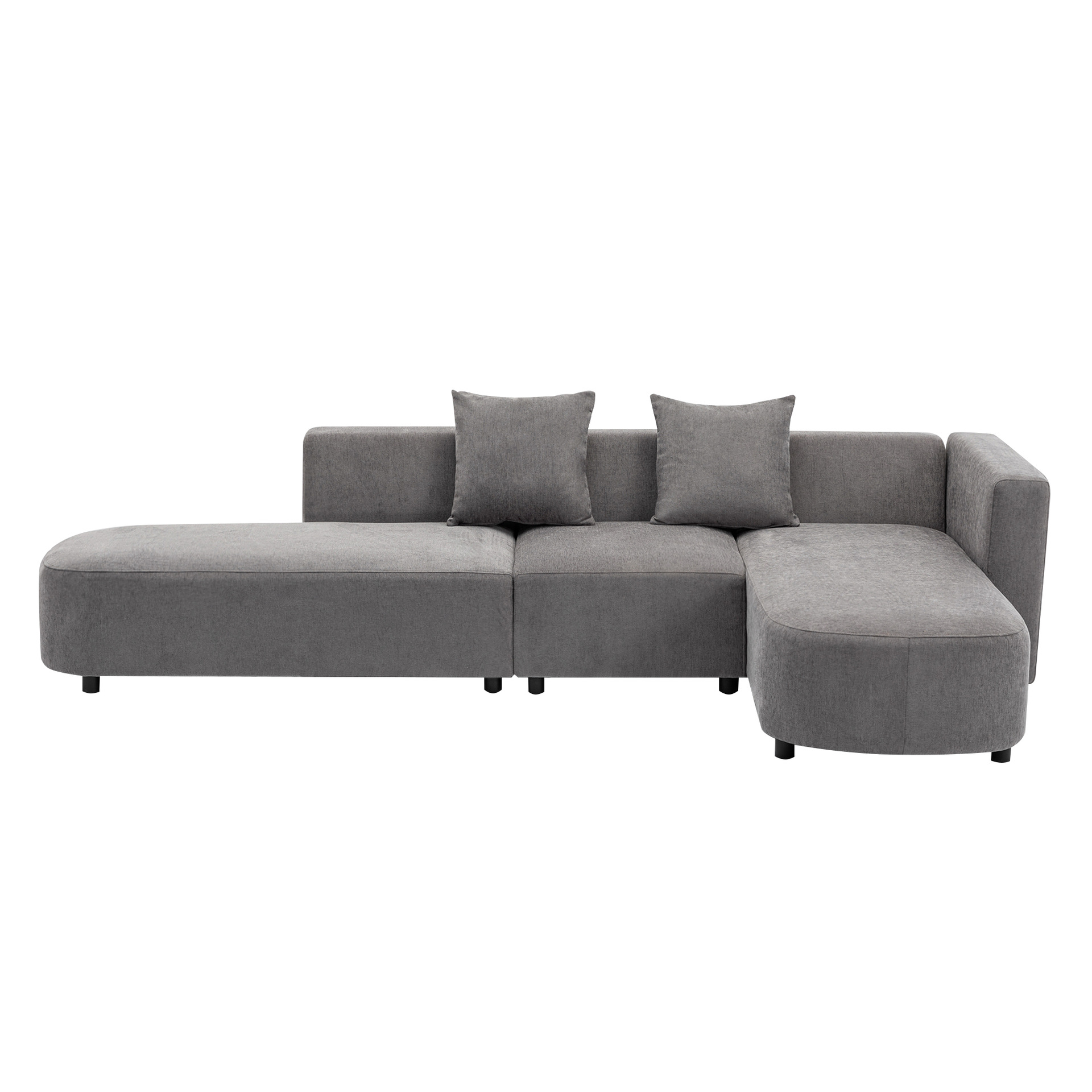 Estilo minimalista sofá de arena de arte doméstico sala de estar aterrizaje moderno y pequeño sofá de tela de tecnología de casa image 3