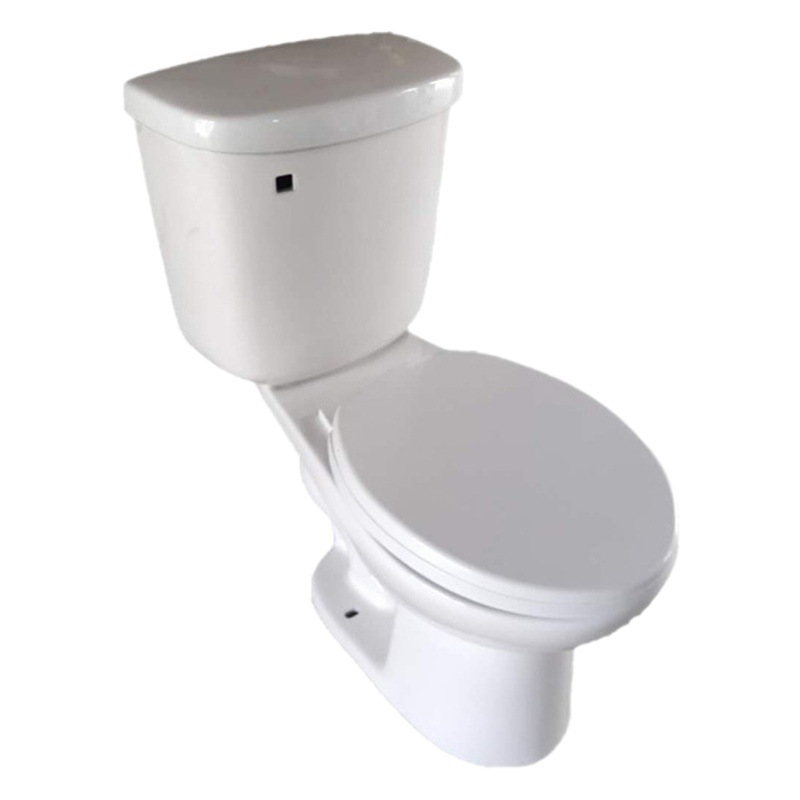 Factory Direct Sales of American-Style Round-End Floor-Mounted Toilet, 300mm Small Household Water-Saving Toilet