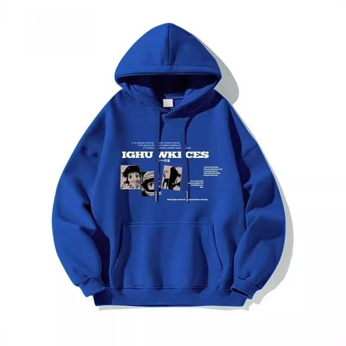 Couple's Hoodie for Men and Women: Oversized, American-style Retro, Relaxed & Casual, Trendy Hooded Jacket-Coat for Spring and Autumn