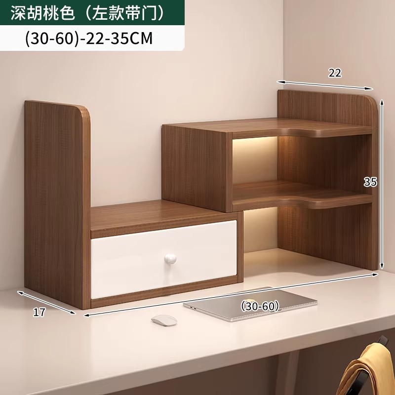 Estantería de escritorio Estante de escritorio Estante de escritorio Estante de almacenamiento de escritorio Dormitorio Buenas cosas Mesa de estudio Estante de capas pequeñas de varios pisos Estante de capas