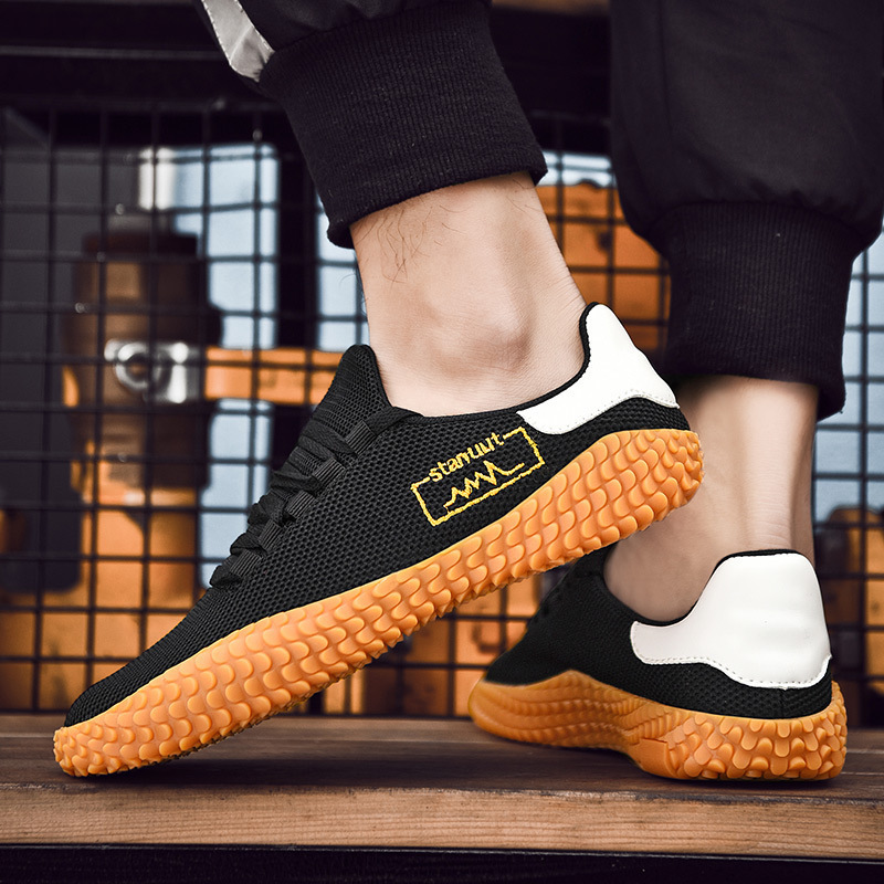 Chaussures décontractées tendance pour hommes surdimensionnées, nouvelles chaussures de course de sport respirantes pour étudiants_voghion.com