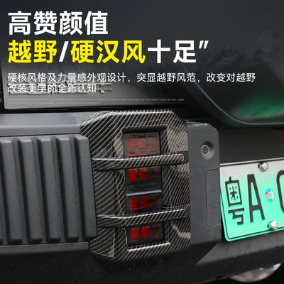 Light frame: Strips, Headlight and Taillight Protective Covers