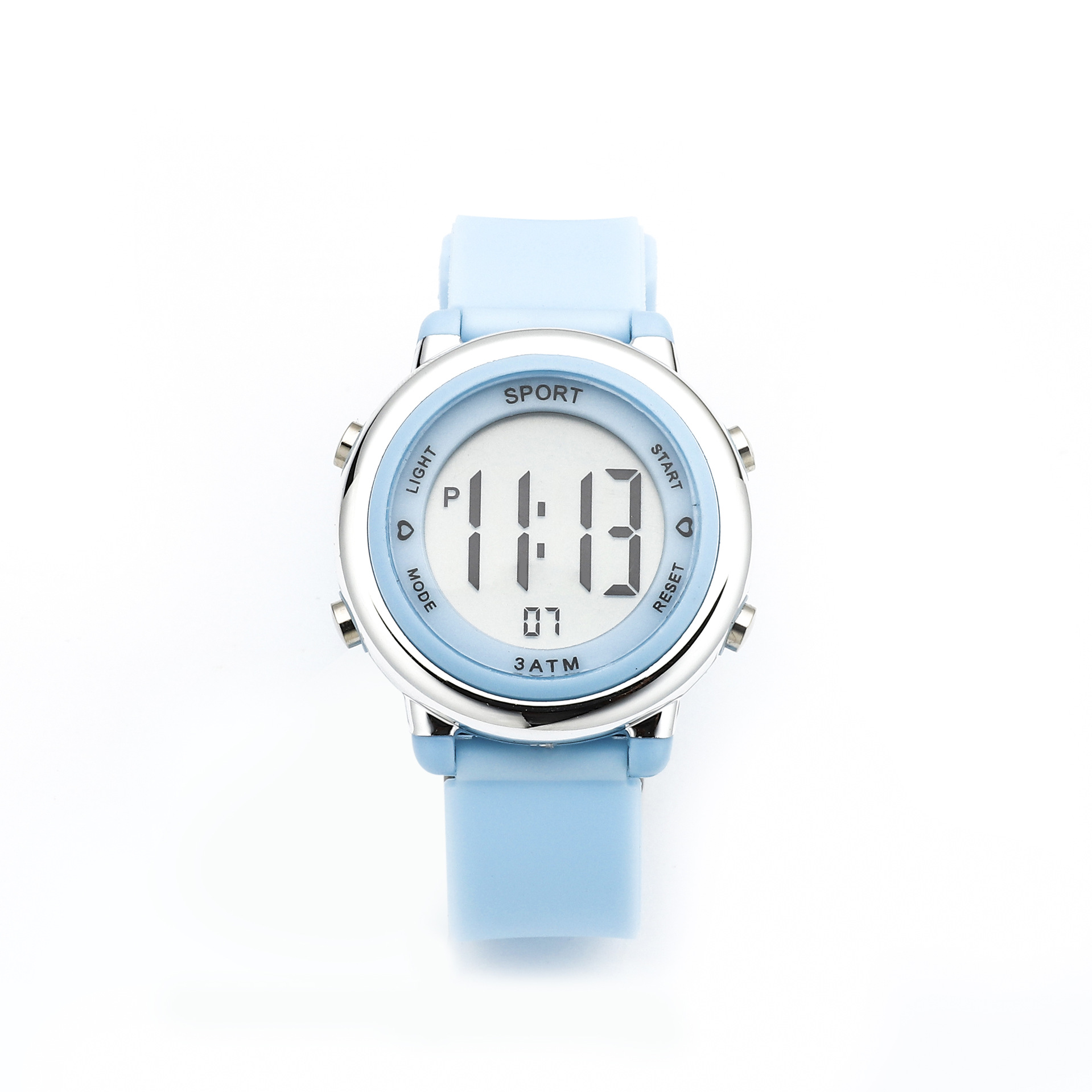 Color caramelo de los niños del estudiante reloj electrónico suministro transfronterizo de creativo de alto valor dial redondo niños relojes electrónicos al por mayor