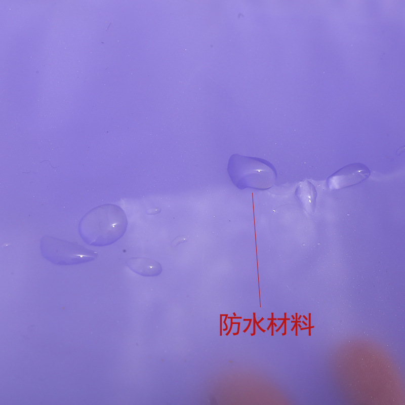 Shockproof and breakproof cosmetic transport CPE bubble zipper bag clothing packaging bag electronic appliance pressure-proof storage bag