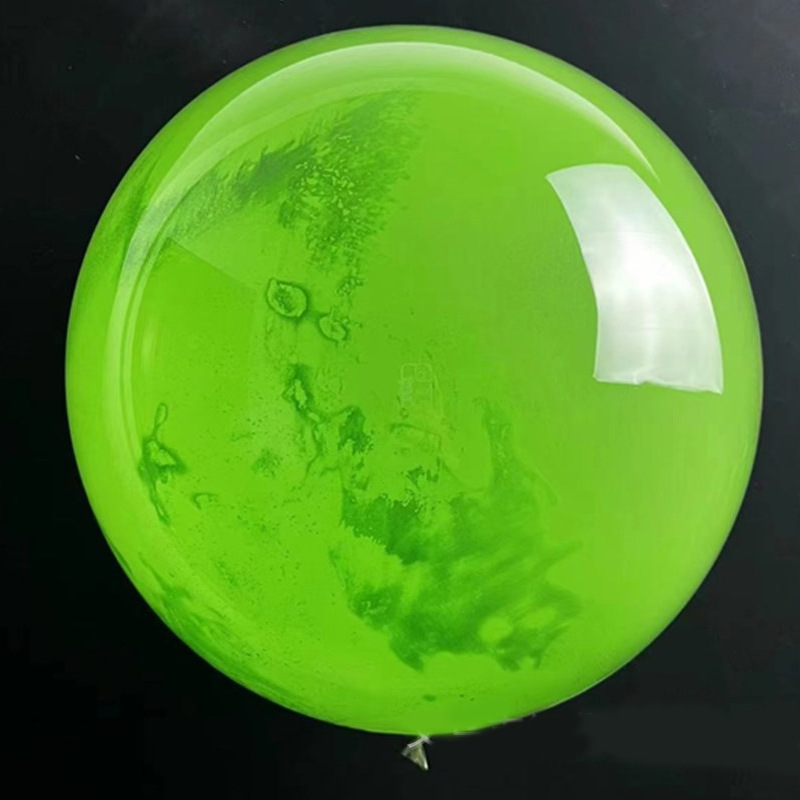 Globo de Arena Líquida de Alta Transparencia, Famoso en Internet, de 18 Pulgadas, Elástico, Redondo, Ecológico, para Decoración de Bodas, Festivales y Fiestas