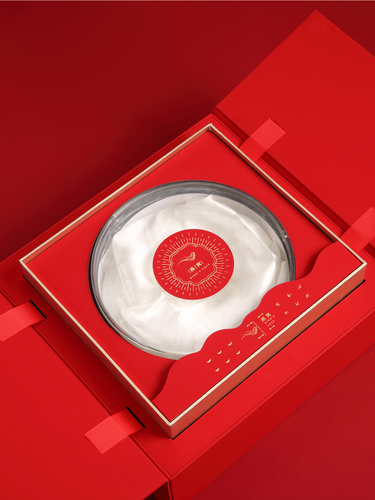 干盏燕窝包装盒虫草礼盒空盒海参包装礼品盒可定 制通用现货