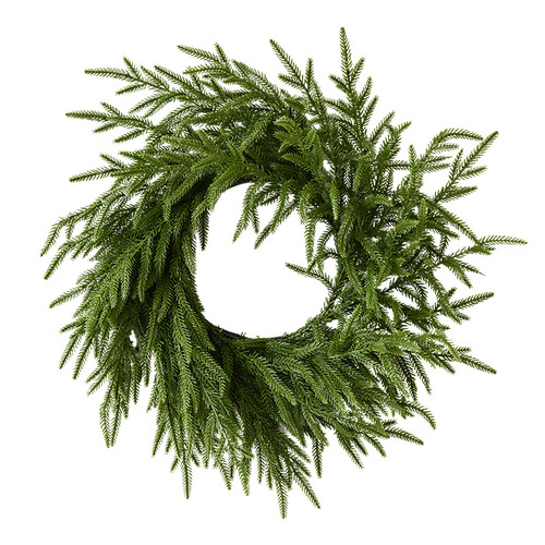 NUCHI Amazon Christmas Decoration Soft Rubber Texture PE Material Christmas Wreath Door Hook Scene Decoration Arrangement