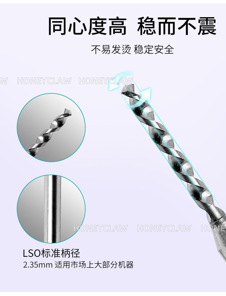 Nail Drilling and Polishing Head with Diamond Decoration for Quick Nail Extension and Perforation, Tungsten Steel Drill Bit for Nail Salons