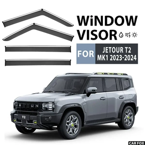 Suitable for Jetour T2 Window Visor Jetour T2 Window Rain and Sun Visor Rain Eyebrow