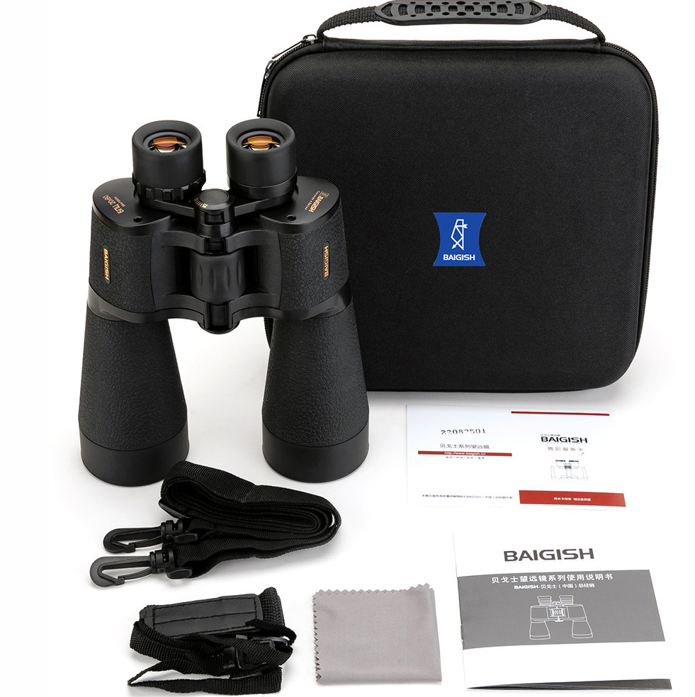 贝戈士俄罗斯牧野ED20X60双筒望远镜高清高倍夜视望眼镜批发 跨境