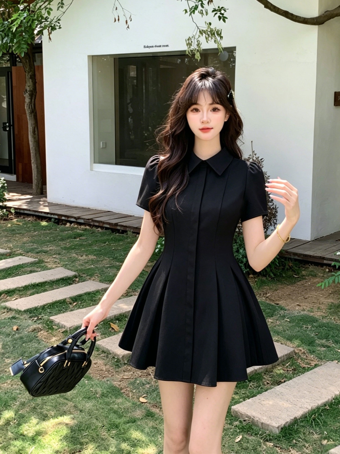 Black short style
