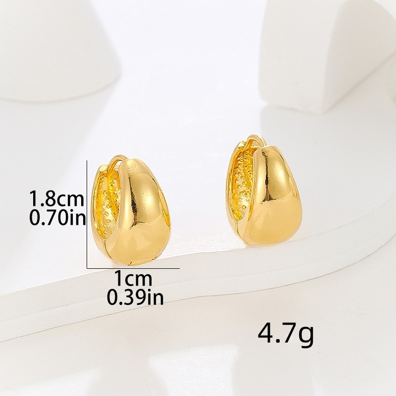 Ins Style Geometric Earrings Light Luxury Fashion Jewelry for Women detail image 8
