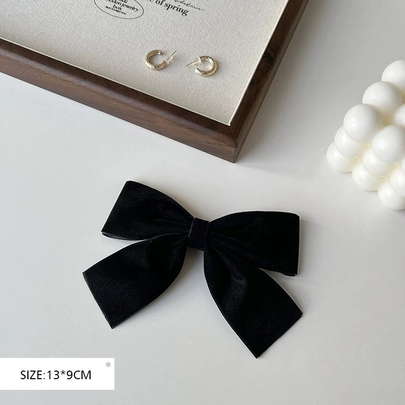 Camellia Brooch With Bowknot Ribbon Fabric Flower Pin Elegant Accessory_voghion.com