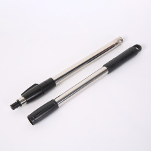 跨境电动清洁刷拖把杆专用家用扫把杆浴室玻璃刷不锈钢伸缩地刷杆