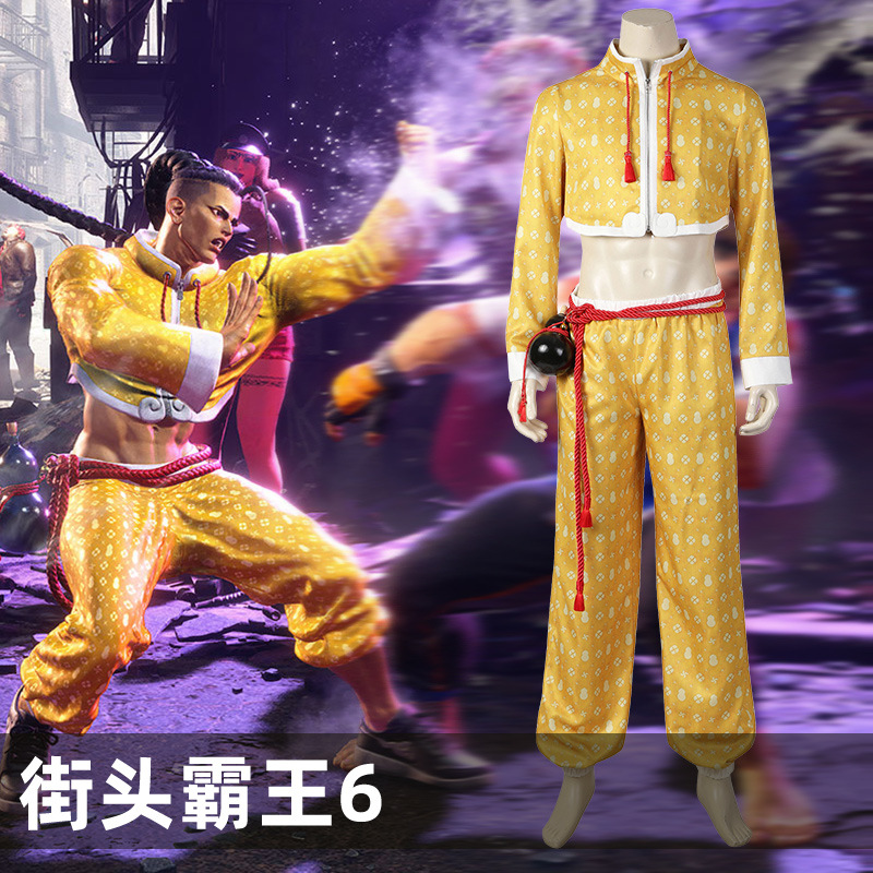 Nado Street Fighter 6 Jamie Fans Same Game cosplay Full cos Suit Halloween 4988