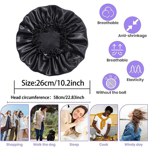 Bestselling Single Color Denim Hair Hat Women's Sleep Hat Home Cleaning Bath Hat Postpartum Chemotherapy Head Scarf