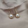 Earrings from pearl, 2022, simple and elegant design, Birthday gift
