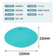 Silicone flat beads DIY handmade pacifier chain accessories abacus beads bulk silicone beads color beads wholesale