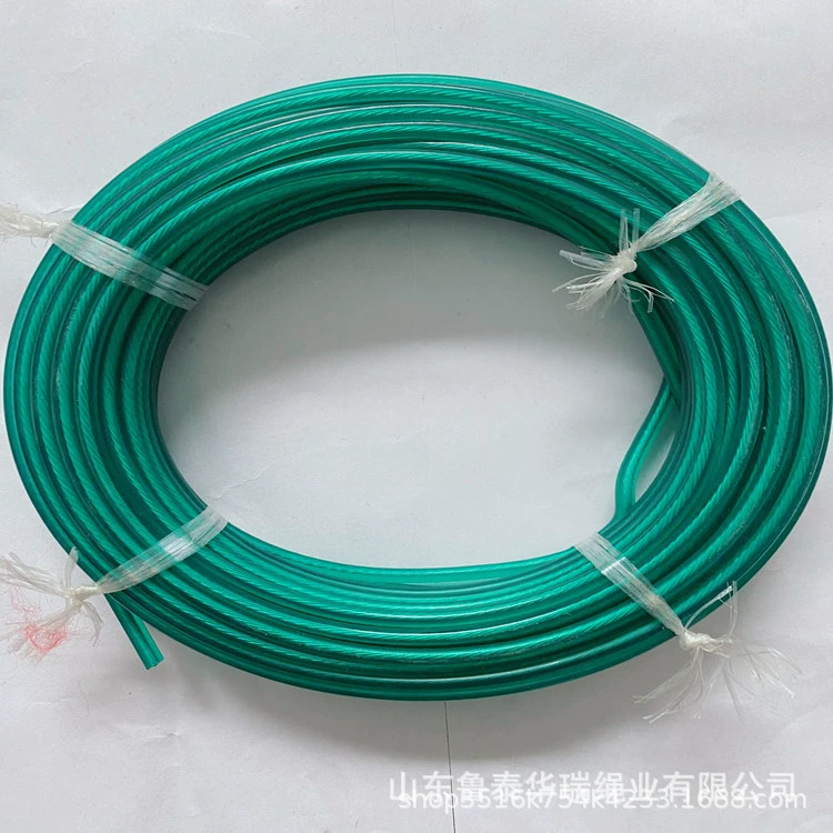 PVC晾衣绳原厂直供防紫外线耐用抗老化户外晾衣绳