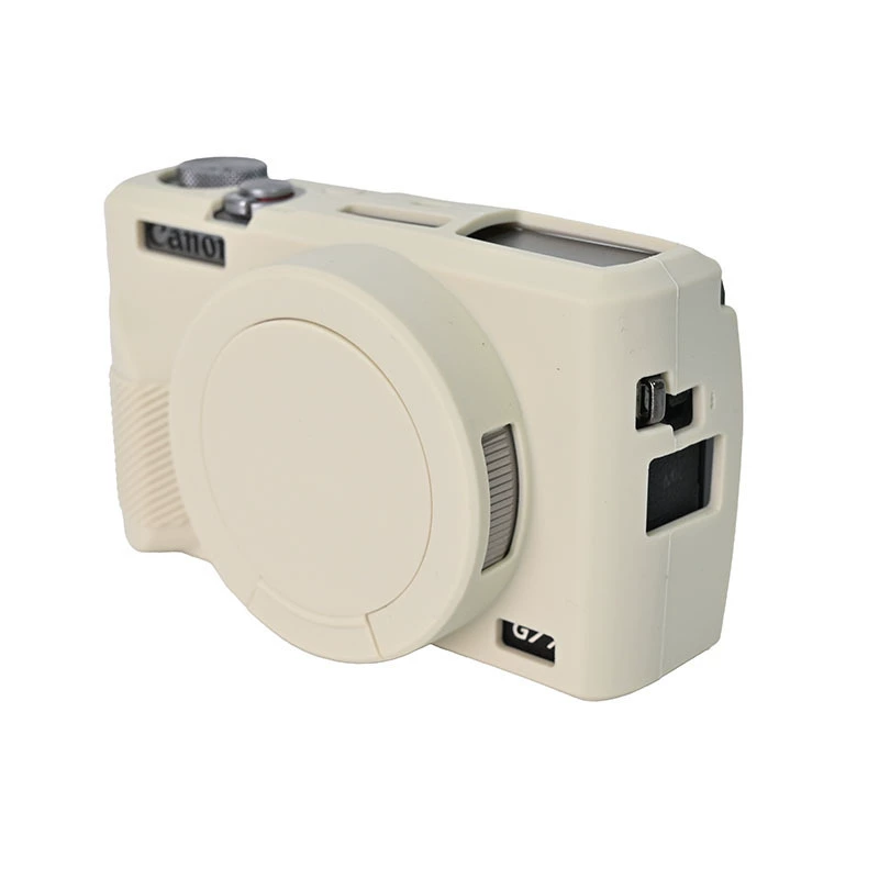 Силиконовый защитный чехол Canon G7XIII, мягкий корпус для камеры, лёгкий, ударопрочный, разные цвета
