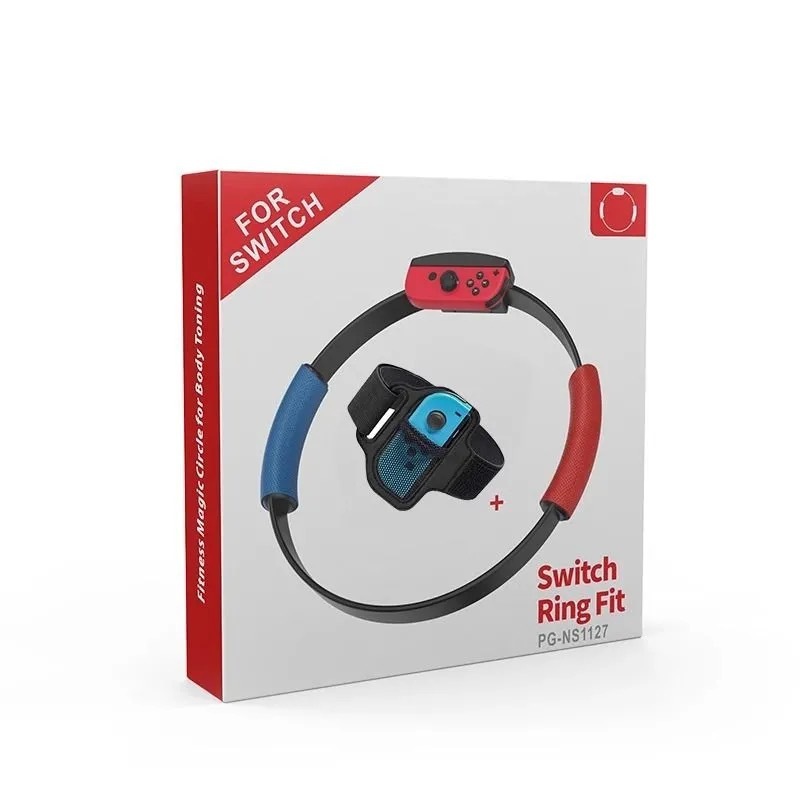Switch National Bank フィットネス リング アドベンチャー 体性感覚ゲーム アクセサリー Nintendo Ringcon ニュートラル フィットネス リング|undefined