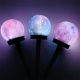 New Hot Sale Solar Star Wave Ball Light Clouds Colorful Floor Insert Light Creative Solar Lawn Light in stock