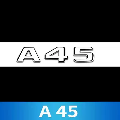 tail emblem, lettering, Car logo - standard-a45-is-the-same-as-the-original-car
