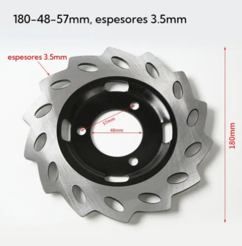 Disco de freno personalizado, disco de freno de disco para vehículo eléctrico, disco de freno modificado 160/170/200, disco de motor con sonido de avión 220