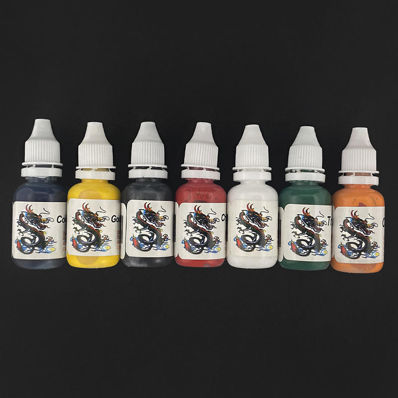 15ml blue dragon tattoo pigment tattoo multicolor Ink Tattoo practice pigment suit pigment ouliang tattoo equipment 15ml blue dragon tattoo pigment tattoo multicolor Ink Tattoo practice pigment suit pigment ouliang tattoo equipment