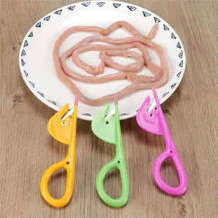 Sausage turning knife duck sausage removing knife chicken sausage breaking knife artifact poultry killing and cutting chicken duck goose pig sausage opening tool
